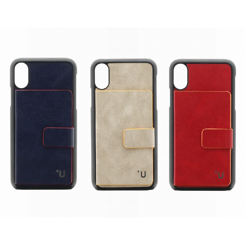 iPhone XS/iPhone X Smith/カード収納ポケット付PUケース