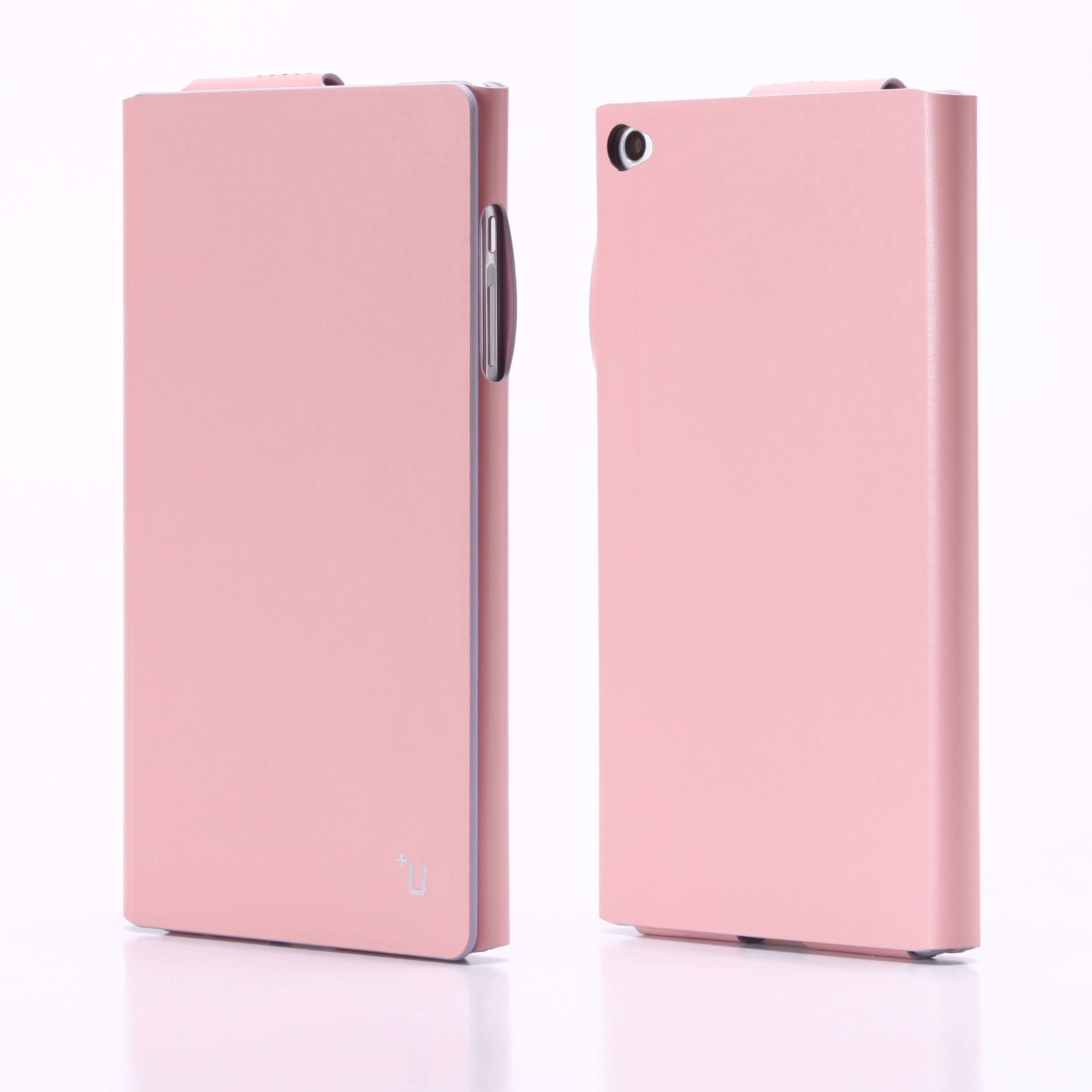 dtab Compact d-02H 【+U】James/One Sheet of Leather case/ピンク