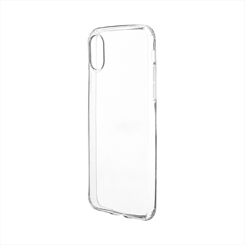 iPhone XS/iPhone X 「剛柔」 ソフトケース「ノーマルソフト」 クリア