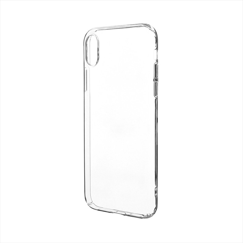 iPhone XR「剛柔」 ハードケース「ノーマルハード」 クリア