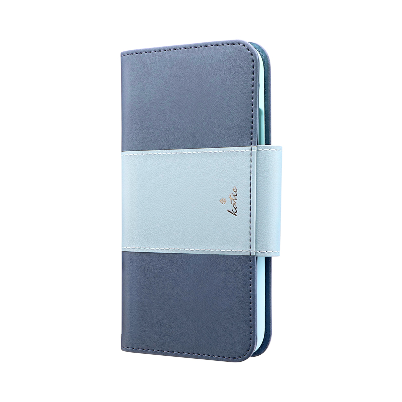 iPhone 11 上質PUレザーブックケース「PREMIER Katie」