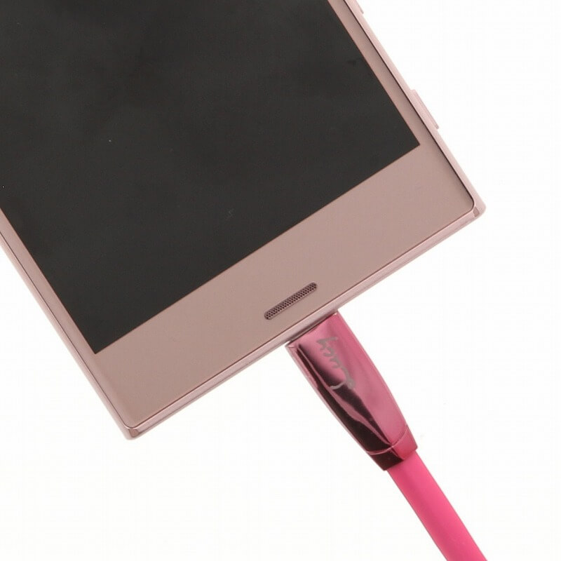 スマートフォン汎用 【Lucy】USB A to Type-C(USB2.0) ケーブル/1m