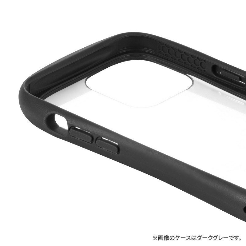 iPhone 14 Pro Max 耐傷・耐衝撃ハイブリッドケース 「ViAMO freely」 ダークグレー ｜スマホ(タブレット)アクセサリー総合メーカーMSソリューションズ