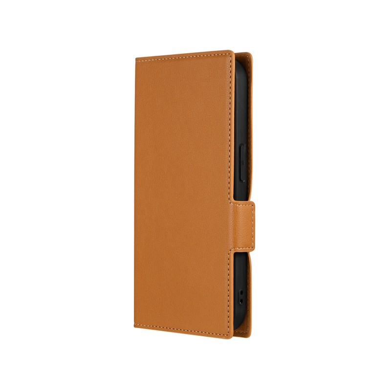 iPhone 15 Pro 薄型・軽量PUレザー手帳ケース 「BOOK SLIM＆W POCKET