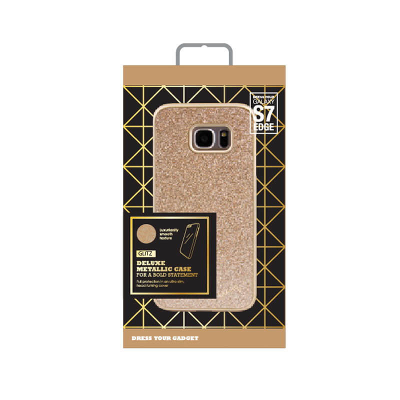 Galaxy S7 Edge/シェル型ケース/Glitz/Oscar Night（ゴールド