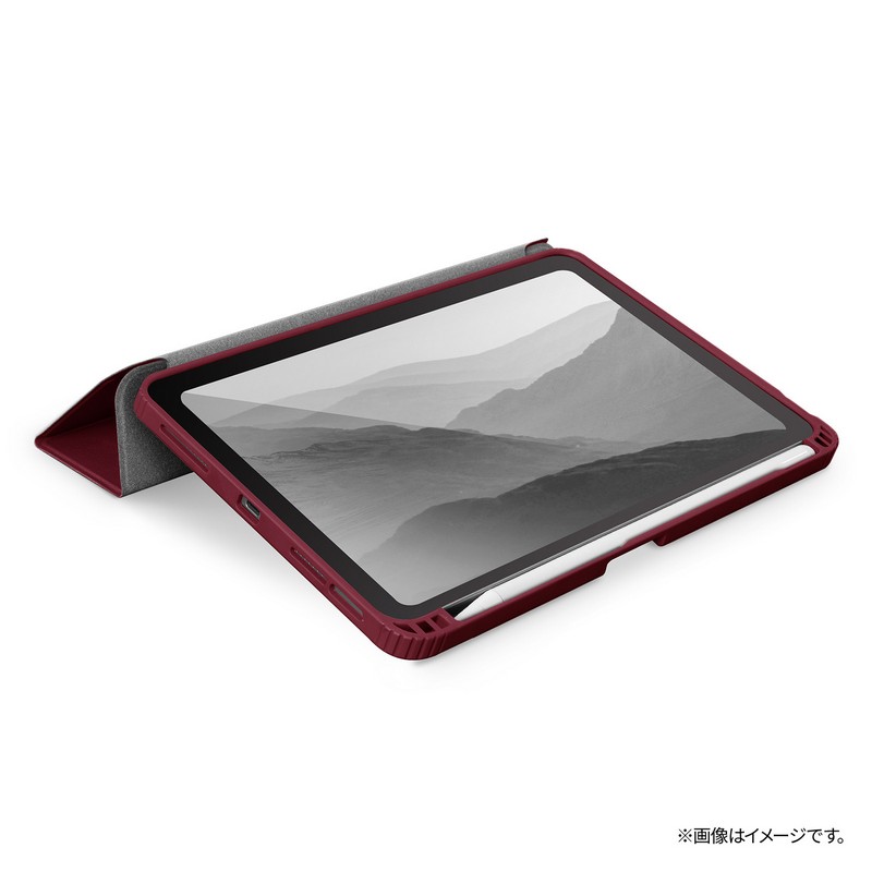 iPad mini 7 (A17 Pro)/iPad mini 6 MOVEN BURGUNDY｜スマホ