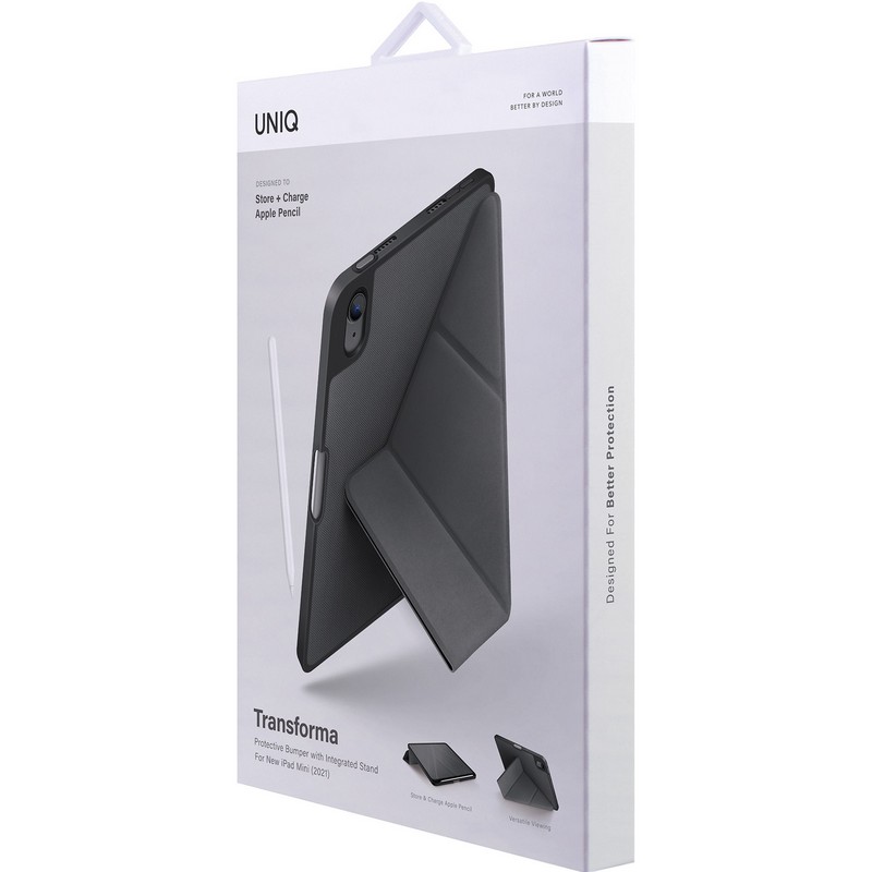 iPad mini 7 (A17 Pro)/iPad mini 6 TRANSFORMA CHARCOAL｜スマホ