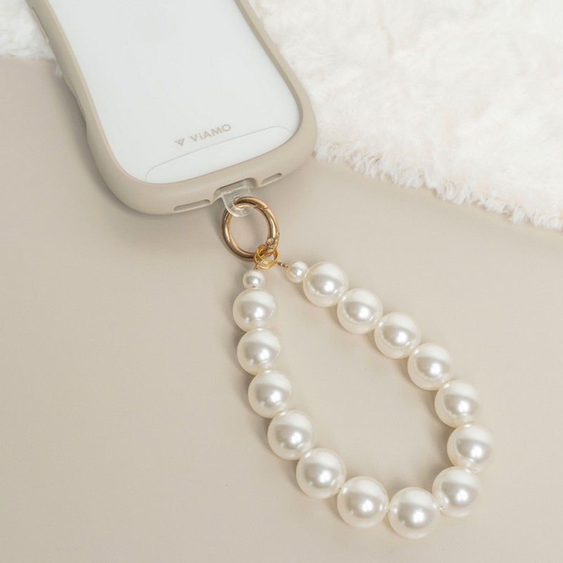 iPhone/スマートフォン対応 ハンドストラップ「Myclat」ビーズタイプ