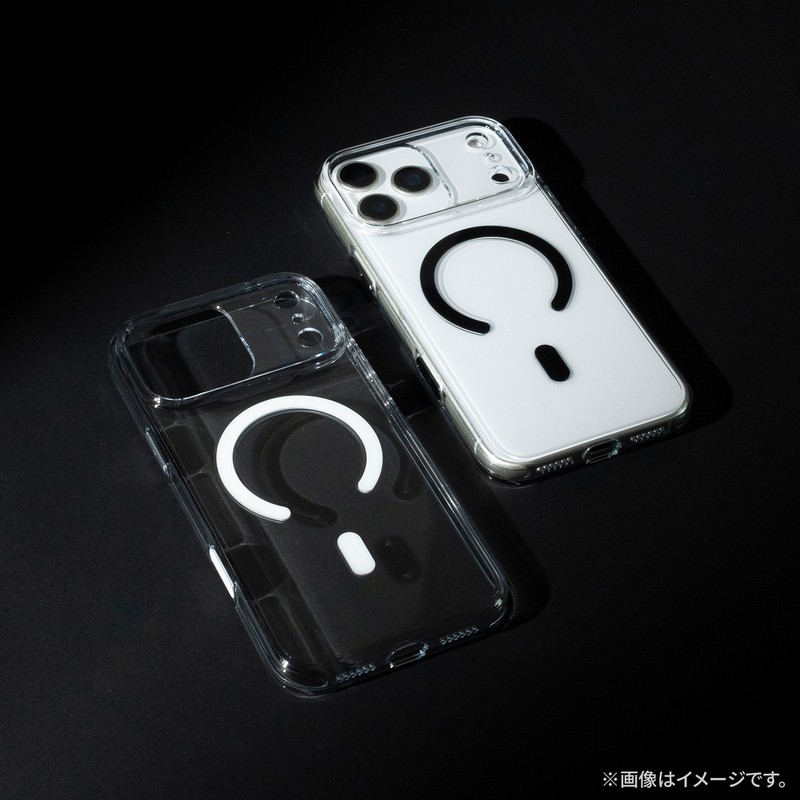 iPhone 17 Pro Max 超透明ハードケース 「MASTER CLEAR mag」 クリア