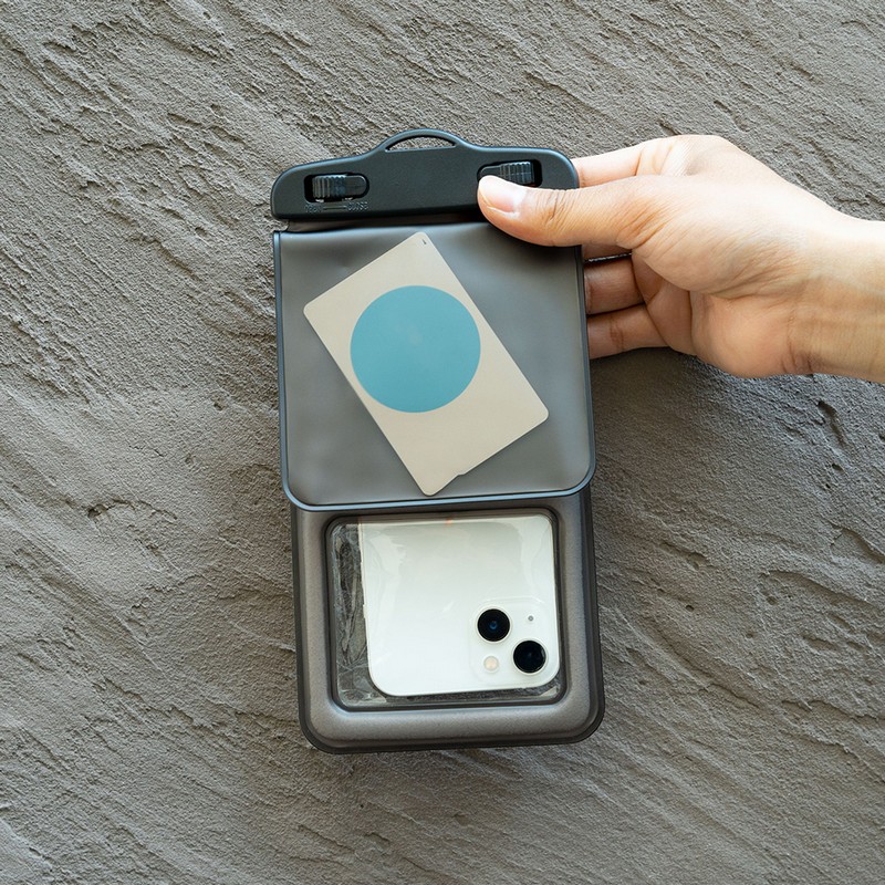 ケース(汎用) 浮く背面ポケット付き防水ケース ｢FLOAT SAVER POCKET