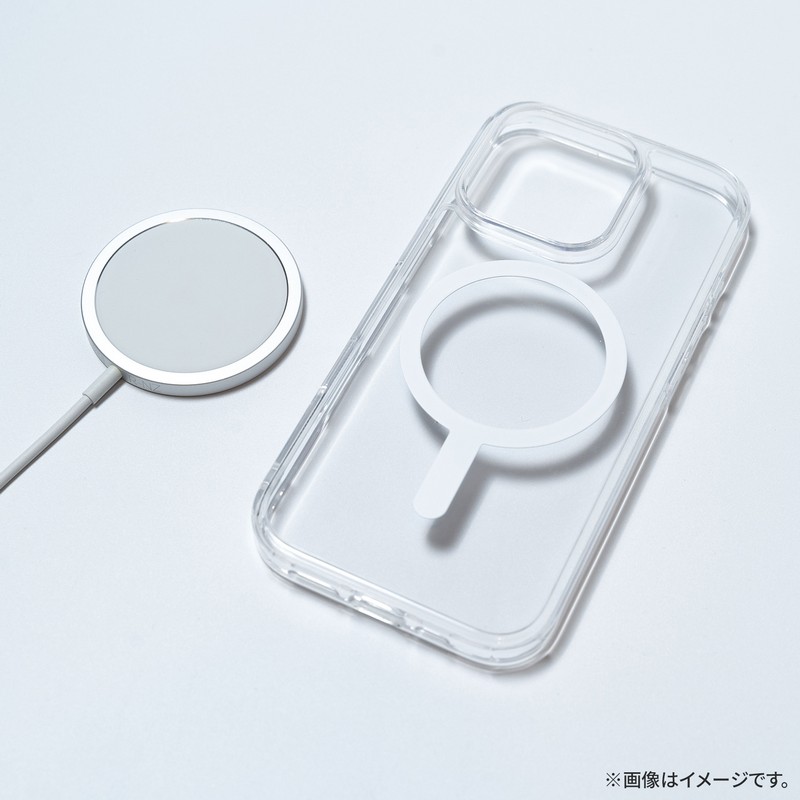 iPhone 16 Plus MagSafe対応・超硬度・耐傷ガラスハイブリッドケース