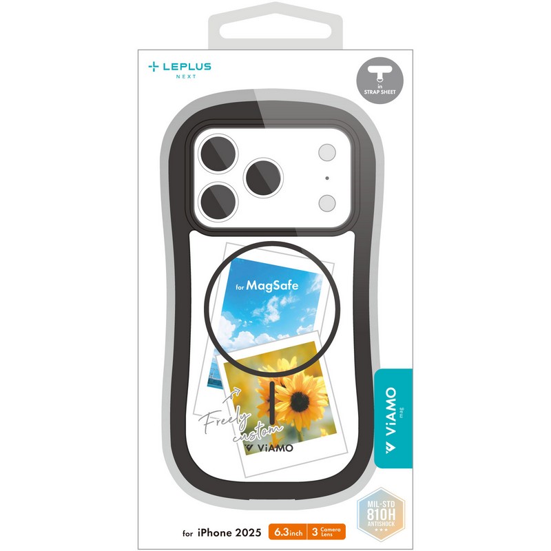 iPhone 17 Pro 耐傷・耐衝撃ハイブリッドケース 「ViAMO mag