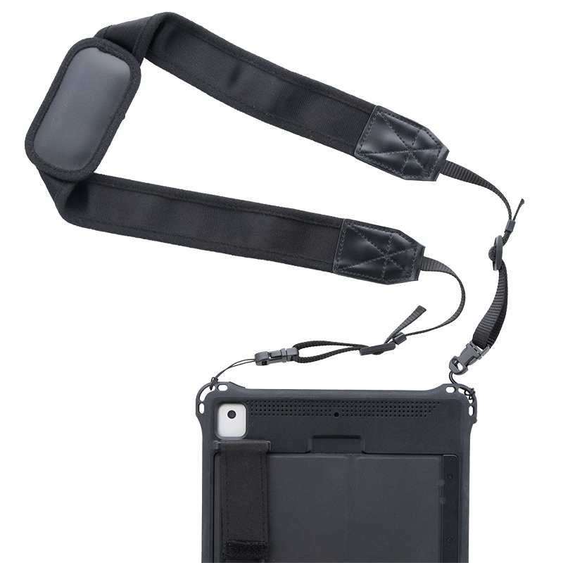 汎用 ナイロン製ネックストラップ ブラック｜スマホ(タブレット