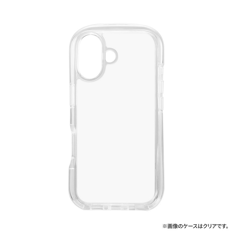 iPhone 17 超衝撃吸収エアポケットケース「AIR-ROUND」 クリア｜スマホ