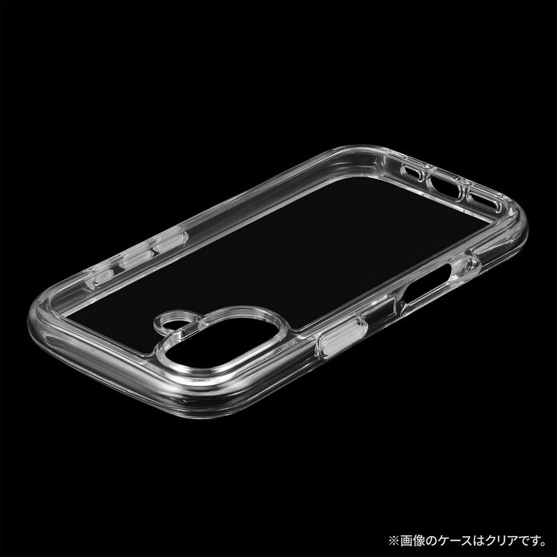 スマホアクセサリー APPLE MRXQ2ZA/A iPhone 17 超衝撃吸収エアポケットケース「AIR-ROUND」 クリア｜スマホ