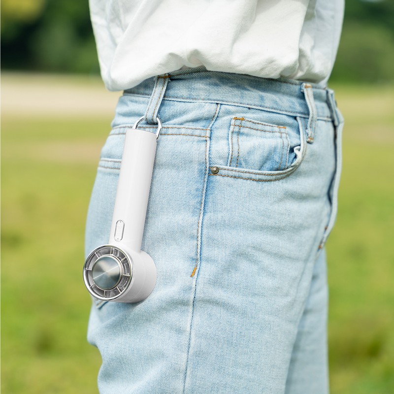 冷却プレートつきハンディファン ホワイト｜スマホ(タブレット