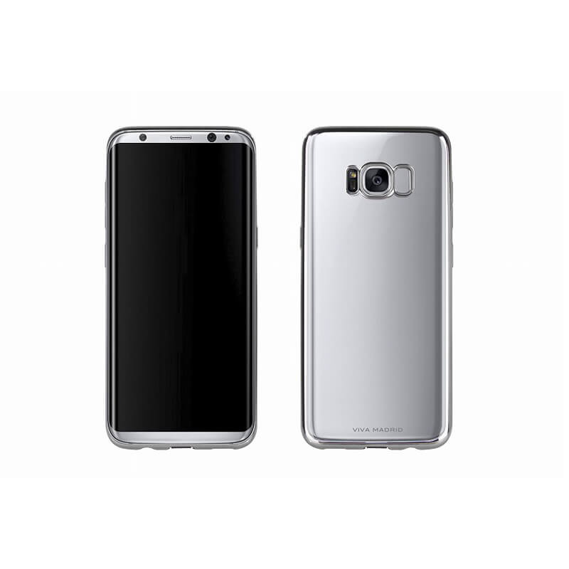 Galaxy S8/シェル型ケース/メタルソフト/Metalico Flex/Ash Gunmetal