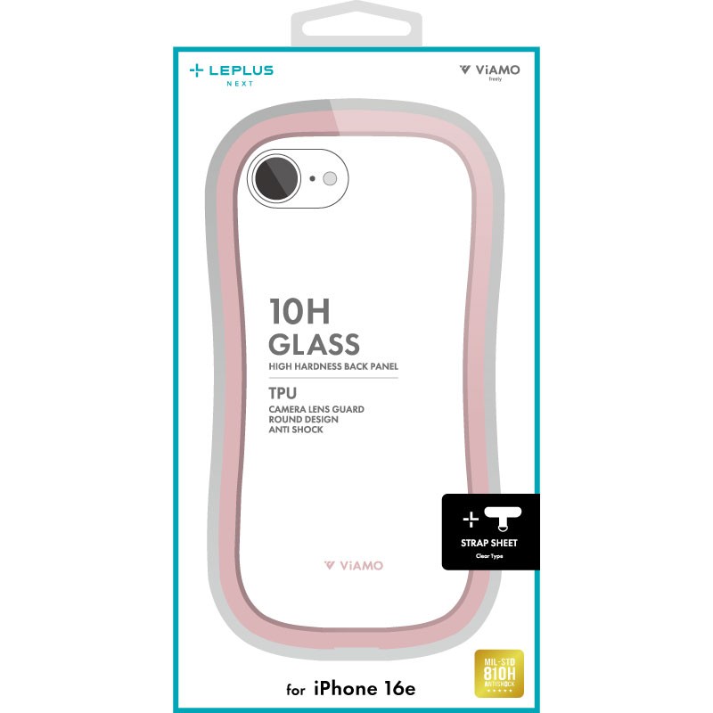 iPhone 16e 耐傷・耐衝撃ハイブリッドケース 「ViAMO freely