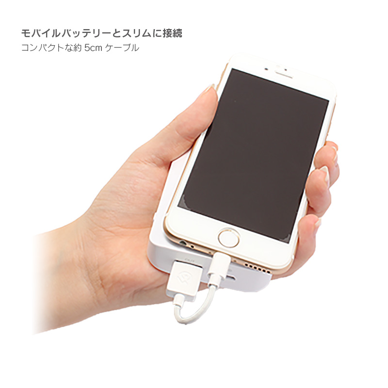 Compact USB Lightning Cable 「ケーブルを持ち歩く、新しいカタチ