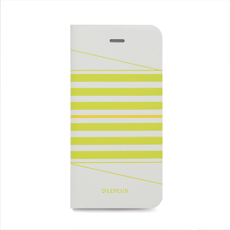 □iPhone 6/6s [REEL] デザインPUレザーカバー グリーン｜スマホ