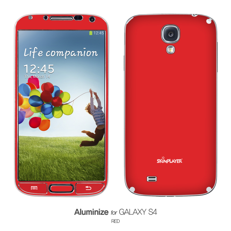 Aluminize for Galaxy S4 ピンク｜スマホ(タブレット)アクセサリー総合