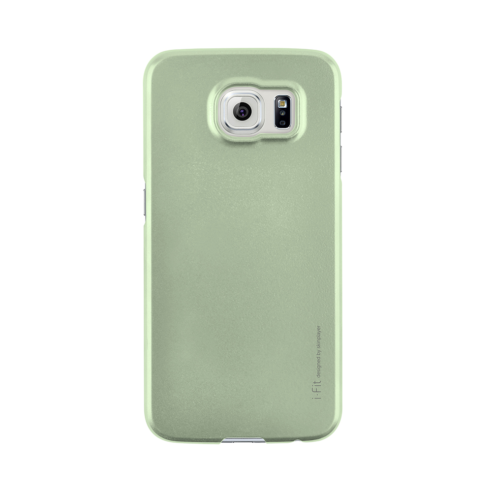 Galaxy S6 edge SC-04G/SCV31 [i-Fit] ハードケース Metal Green